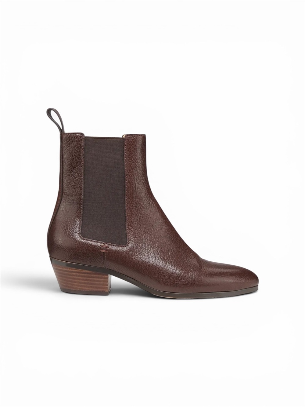 NWT Odissi Dark Brown Leather Chelsea Ankle Boots – EU 38  – New in Box